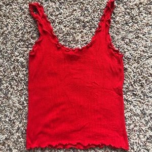 Tilly’s Red Tank-Top